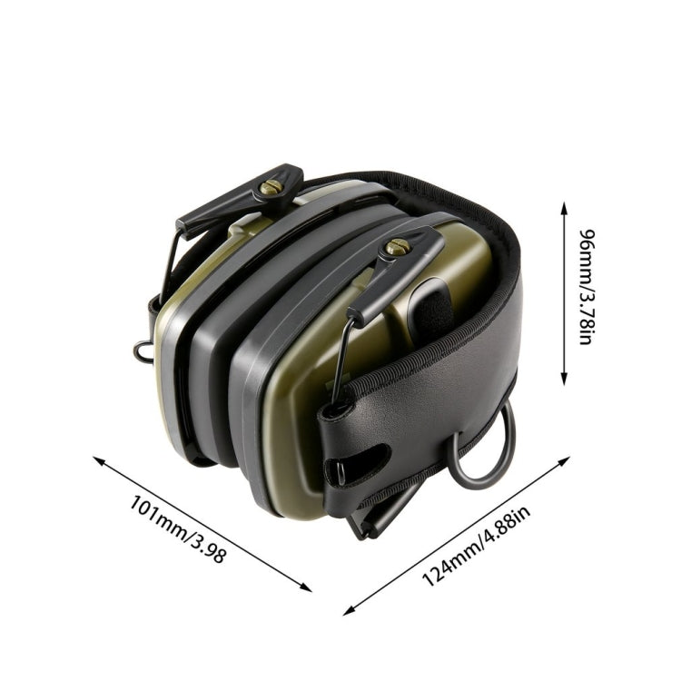 Noise-cancelling Headphones Noise-isolating Earmuffs For Outdoor Work(Black) - Workplace Safety Supplies by PMC TechLife | Online Shopping South Africa | PMC TechLife