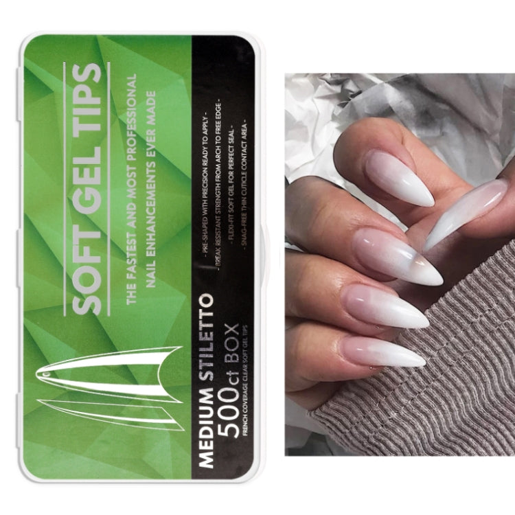 Scratch-free Ultra-thin Seamless Manicure Nail Plate, Shape: 13 Ghost Spike Armor - Nail Stickers by PMC Jewellery | Online Shopping South Africa | PMC Jewellery | Buy Now Pay Later Mobicred