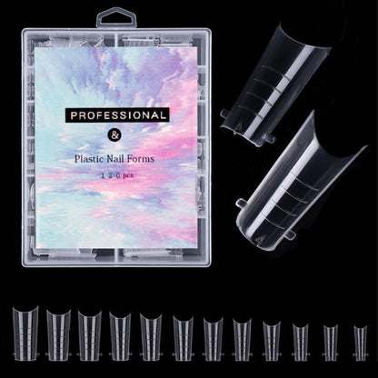 2 Boxes Nail Crystal Rapid Light Therapy Extension Nail Model, Shape: 120 PCS 14 - Nail Stickers by PMC Jewellery | Online Shopping South Africa | PMC Jewellery | Buy Now Pay Later Mobicred