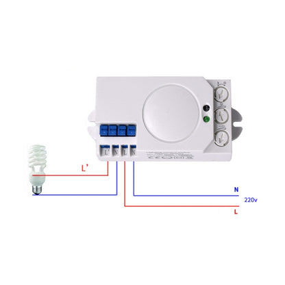 Smart Microwave Induction Switch Sensor 5.8G Radar Sensing Switch - Switch by PMC Jewellery | Online Shopping South Africa | PMC Jewellery | Buy Now Pay Later Mobicred