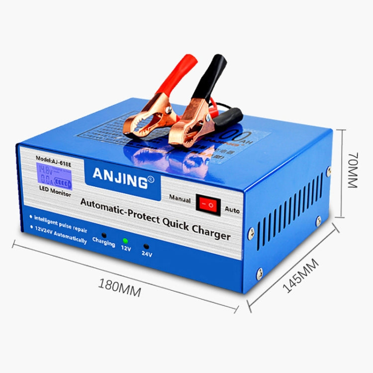 ANJING AJ-618E Battery Charger Car Battery Repairer, Model: UK Plug - Battery Charger by PMC Jewellery | Online Shopping South Africa | PMC Jewellery | Buy Now Pay Later Mobicred