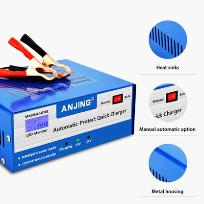 ANJING AJ-618E Battery Charger Car Battery Repairer, Model: AU Plug - Battery Charger by PMC Jewellery | Online Shopping South Africa | PMC Jewellery | Buy Now Pay Later Mobicred