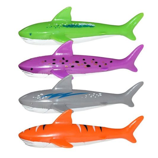 4PCS Sharks Diving Swimming Pool Toys Children Summer Water Toys - Water Fun & Sand Toys by PMC Jewellery | Online Shopping South Africa | PMC Jewellery | Buy Now Pay Later Mobicred