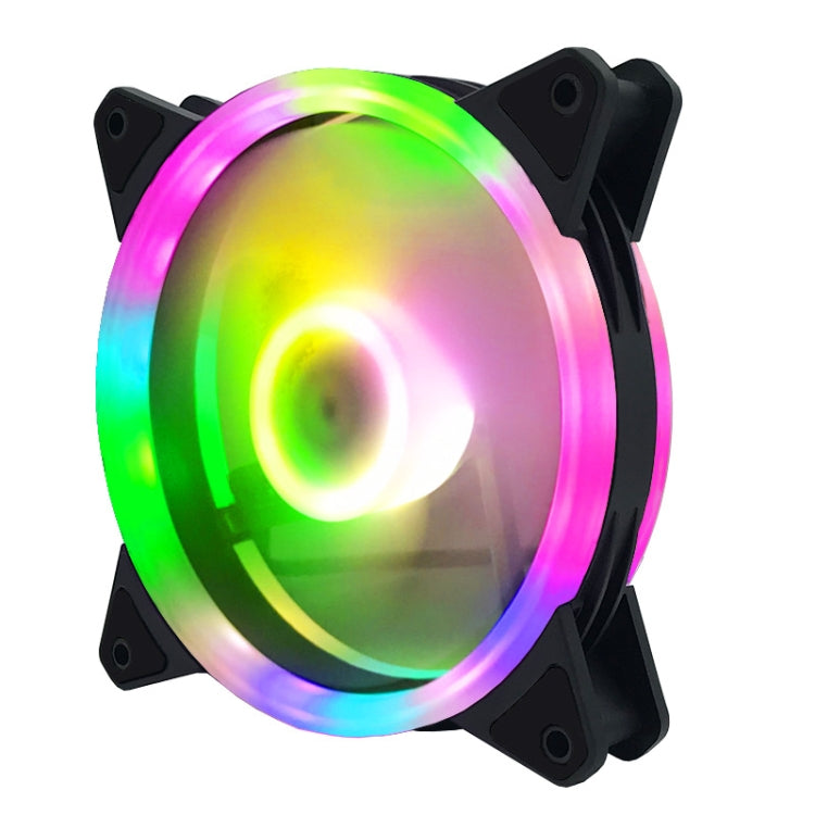 Computer CPU RGB luminous Radiator 6 Fans+Remote Control - Fan Cooling by PMC Jewellery | Online Shopping South Africa | PMC Jewellery | Buy Now Pay Later Mobicred