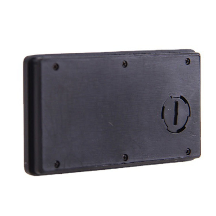 C33 Mini Home Car Electronic Clock With Hook And Loop Fastener(Black) - Clocks & Car Meters by PMC TechLife | Online Shopping South Africa | PMC TechLife | Buy Now Pay Later Mobicred