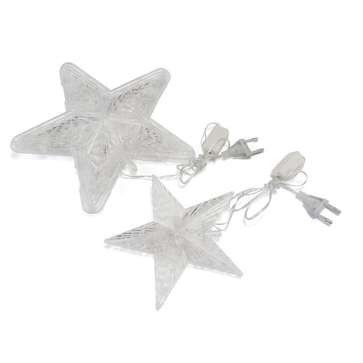 Christmas Tree Top Light LED Glowing Star Lights, Size: Small EU Plug(Blue) - Christmas Decoration Lamps by PMC TechLife | Online Shopping South Africa | PMC TechLife | Buy Now Pay Later Mobicred