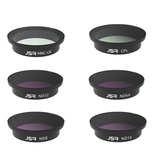 JSR  Drone Filter Lens Filter For DJI Avata,Style: 6 In 1 - Lens Filter by JSR | Online Shopping South Africa | PMC Jewellery | Buy Now Pay Later Mobicred