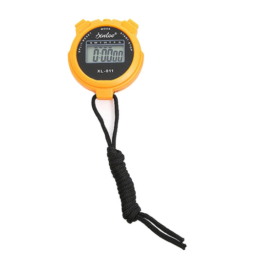XINLOO XL-011 Display Single Memory Stopwatch Running Fitness Training Electronic Timer(Orange) - Pedometer by null | Online Shopping South Africa | PMC Jewellery