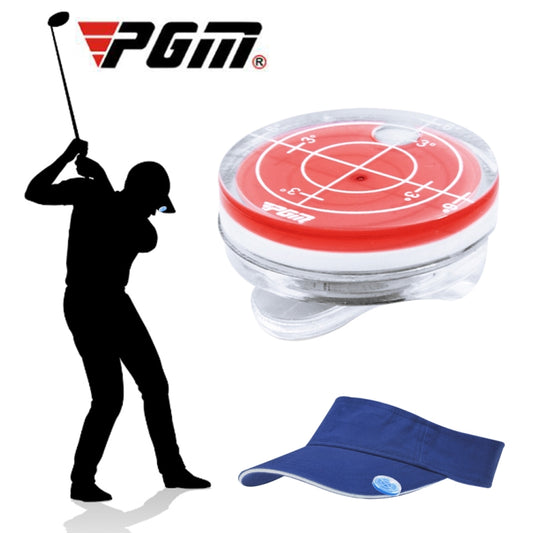 PGM MK011 Magnetic Golf Level Cap Clip Ball Marker(Red) - Golf Accessories by PGM | Online Shopping South Africa | PMC Jewellery | Buy Now Pay Later Mobicred