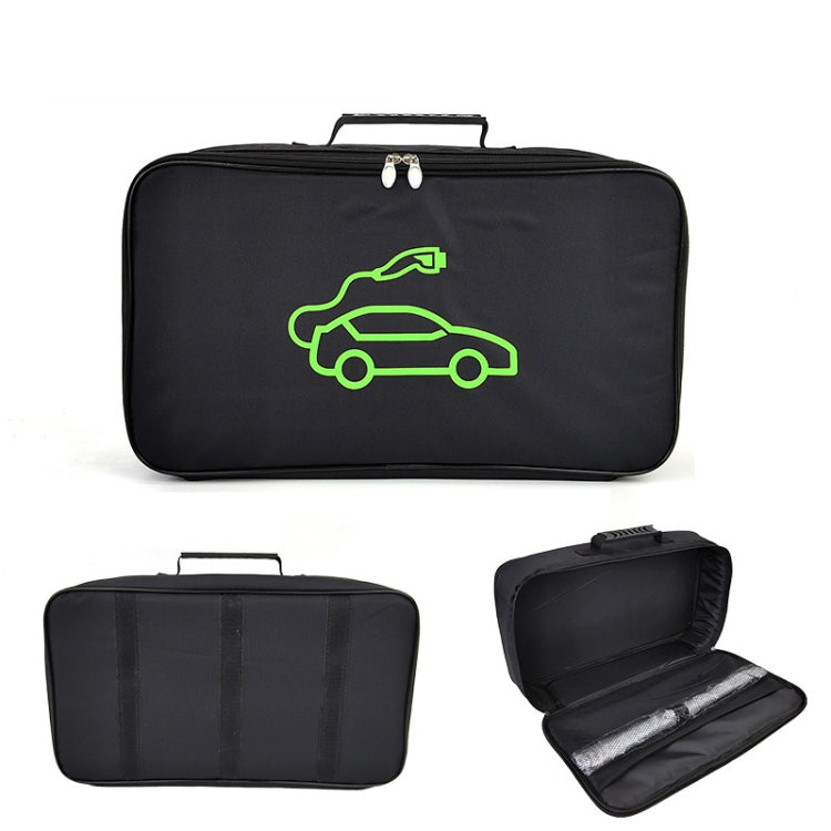 Car Charging Cable Storage Bag Carry Bag For Electric Vehicle Charger Plugs,Spec: Large With Logo - EV Charger Accessories by PMC TechLife | Online Shopping South Africa | PMC TechLife | Buy Now Pay Later Mobicred