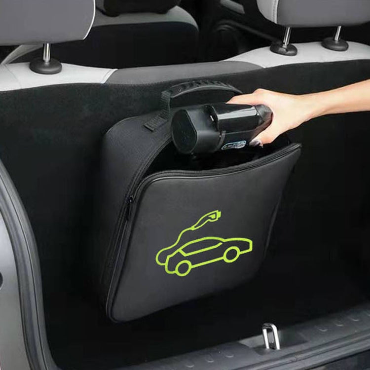 Car Charging Cable Storage Bag Carry Bag For Electric Vehicle Charger Plugs,Spec: Large With Logo - EV Charger Accessories by PMC TechLife | Online Shopping South Africa | PMC TechLife | Buy Now Pay Later Mobicred