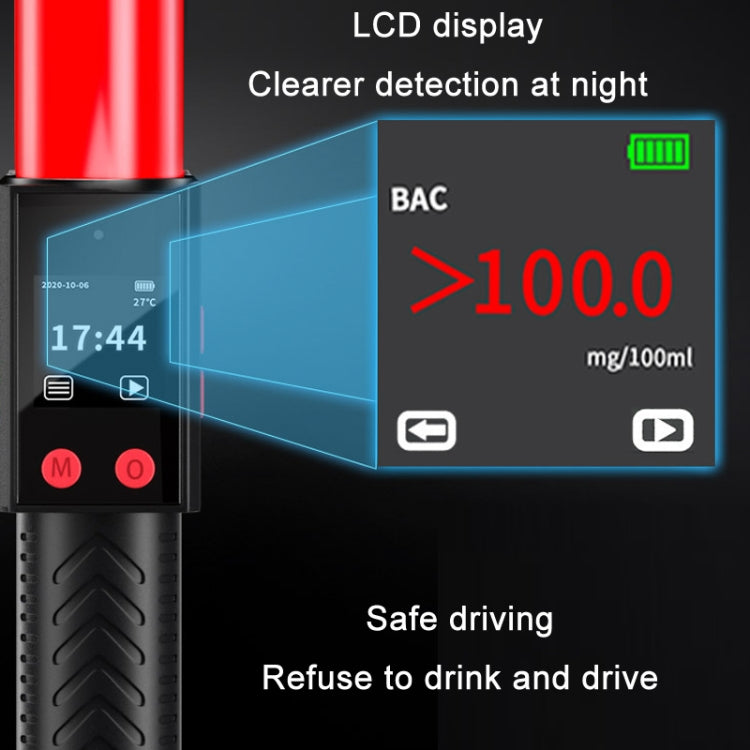 Blow Type High Precision Alcohol Detector Baton, Specification: Tarzan No. 3 - Breath Alcohol Tester by PMC TechLife | Online Shopping South Africa | PMC TechLife