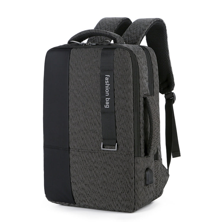 140 Large-capacity Business Commuter Laptop Backpack with USB Charging Interface(Black) - Backpack by PMC Jewellery | Online Shopping South Africa | PMC Jewellery | Buy Now Pay Later Mobicred