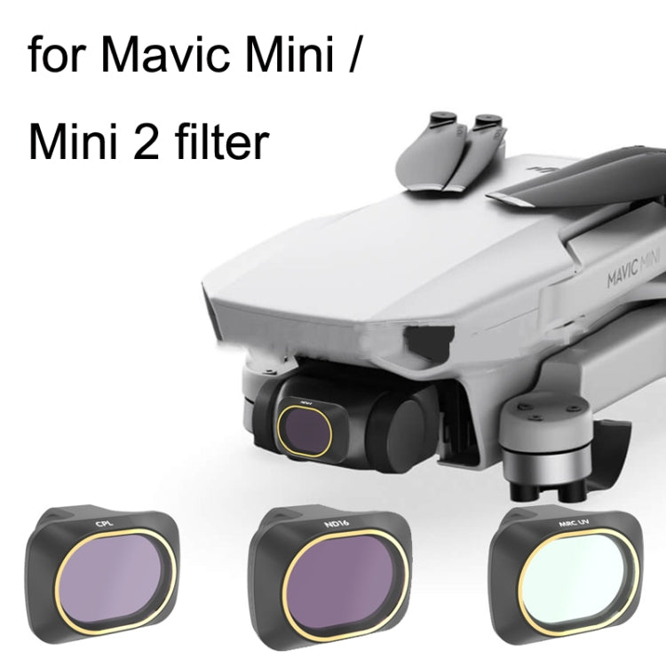 JSR  JSR-3654-01 For Mavic Mini / Mini 2  / Mini 2 SE Filters, Style: CPL +ND8+ND16 - Other by PMC Jewellery | Online Shopping South Africa | PMC Jewellery | Buy Now Pay Later Mobicred