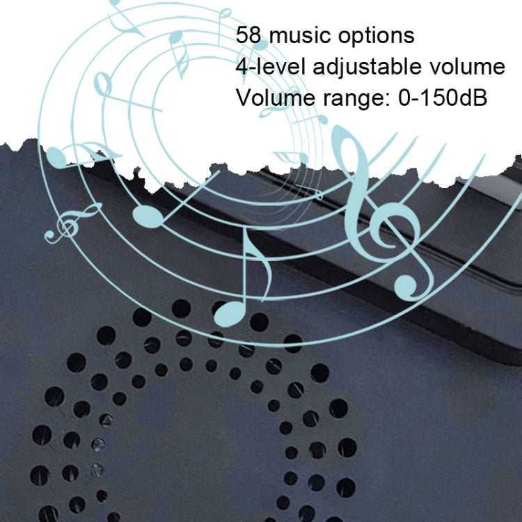 R16 1 For 1 Smart Wireless Self-Powered Hotel Home Electronic Call Doorbell(UK Plug Black) - Wireless Doorbell by PMc TechLife | Online Shopping South Africa | PMc TechLife | Buy Now Pay Later Mobicred