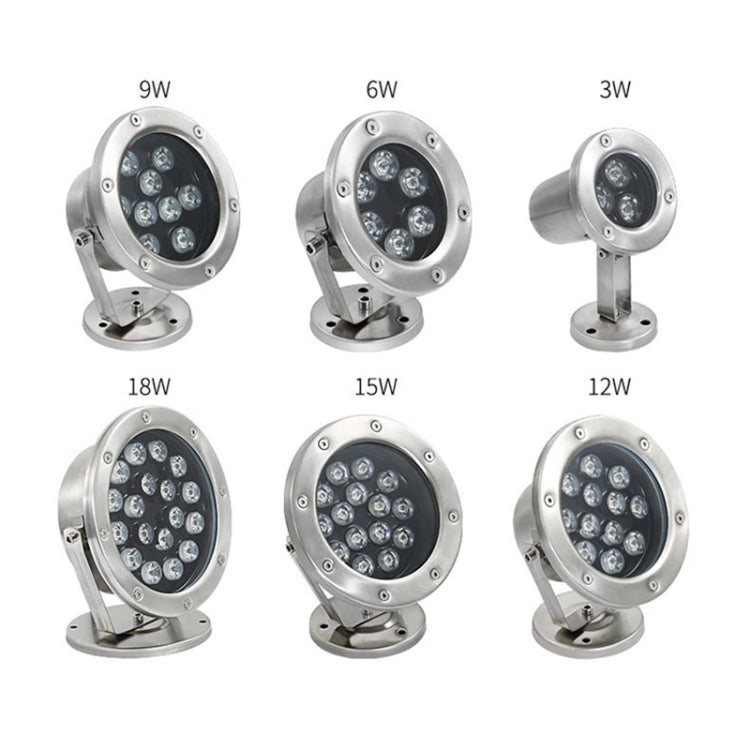 LED Underwater Light Pool Fish Pond Fountain Waterproof Landscape Light 18W(Green) - Underwater Lights by PMc TechLife | Online Shopping South Africa | PMc TechLife | Buy Now Pay Later Mobicred