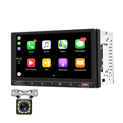 A2916 7 inch Dual-spindle Universal MP5 Car Carplay MP4 Player, Style: Standard+12 Light Camera - Car MP3 & MP4 & MP5 by PMC Jewellery | Online Shopping South Africa | PMC Jewellery | Buy Now Pay Later Mobicred