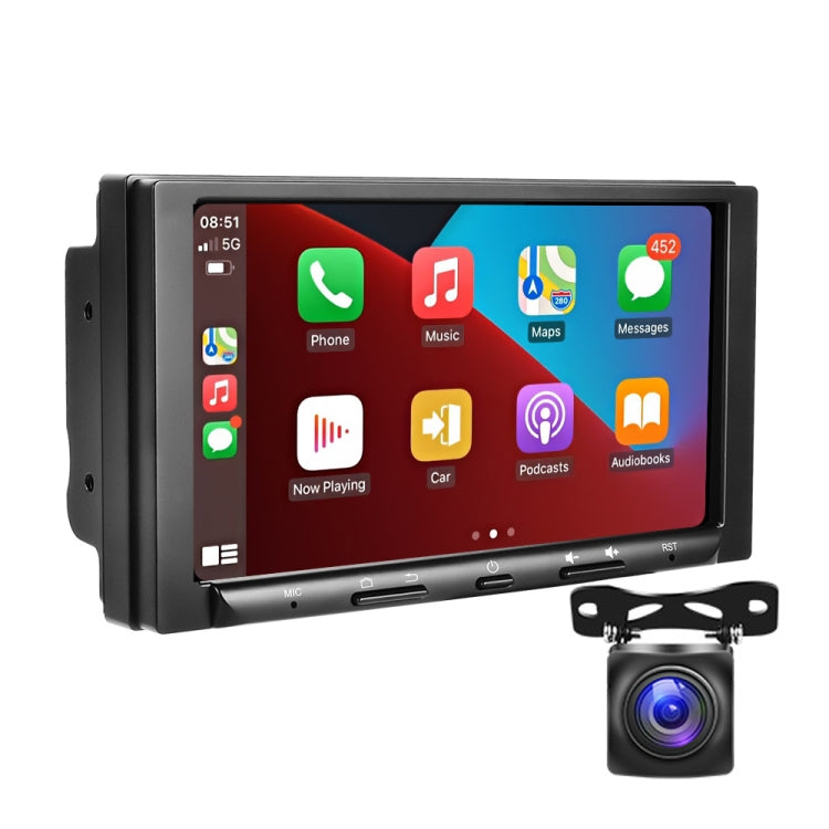 7 inch Carplay GPS Navigation Reverse Integrated Machine, Style: Standard+AHD Camera(1+16G) - Car MP3 & MP4 & MP5 by PMC Jewellery | Online Shopping South Africa | PMC Jewellery | Buy Now Pay Later Mobicred