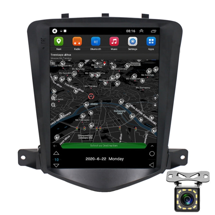For Chevrolet Cruze 9.7 inch Navigation Integrated Machine, Style: Standard+12 Light Camera(1+16G) - Car MP3 & MP4 & MP5 by PMC TechLife | Online Shopping South Africa | PMC TechLife | Buy Now Pay Later Mobicred