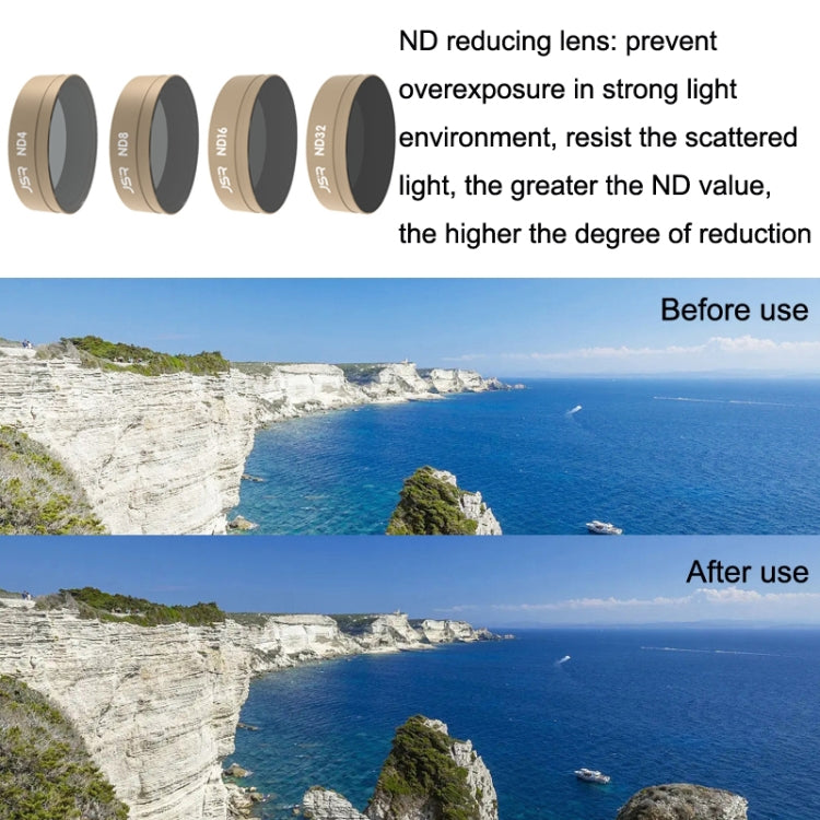 JSR For DJI Osmo Action Motion Camera Filter, Style: LG-ND32 - Lens Filter by JSR | Online Shopping South Africa | PMC TechLife | Buy Now Pay Later Mobicred