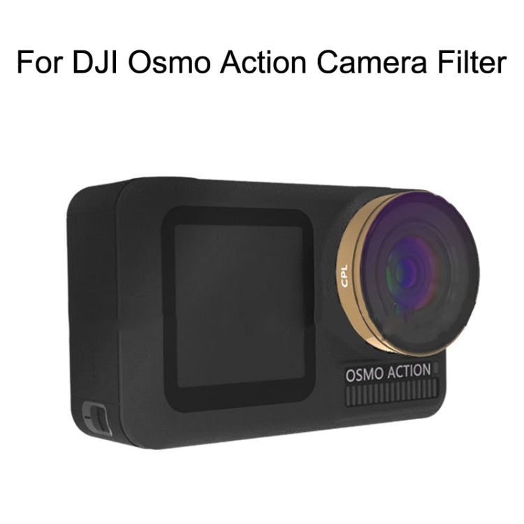 JSR For DJI Osmo Action Motion Camera Filter, Style: LG-ND64/PL - Lens Filter by JSR | Online Shopping South Africa | PMC TechLife | Buy Now Pay Later Mobicred