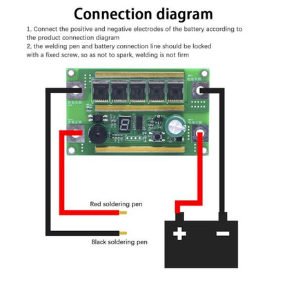 Spot Welding Machine DIY Portable Battery Storage Spot Welding Machine PCB Circuit Board Welding Equipment Without Protective Box - Others by PMC Jewellery | Online Shopping South Africa | PMC Jewellery