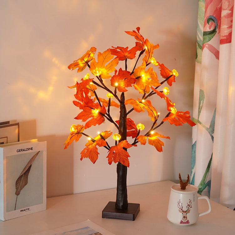 SJ-SD007 Christmas Halloween LED Maple Pumpkin Decoration Light, Style: Detachable Base+Timing - Christmas Decoration Lamps by PMc TechLife | Online Shopping South Africa | PMc TechLife | Buy Now Pay Later Mobicred