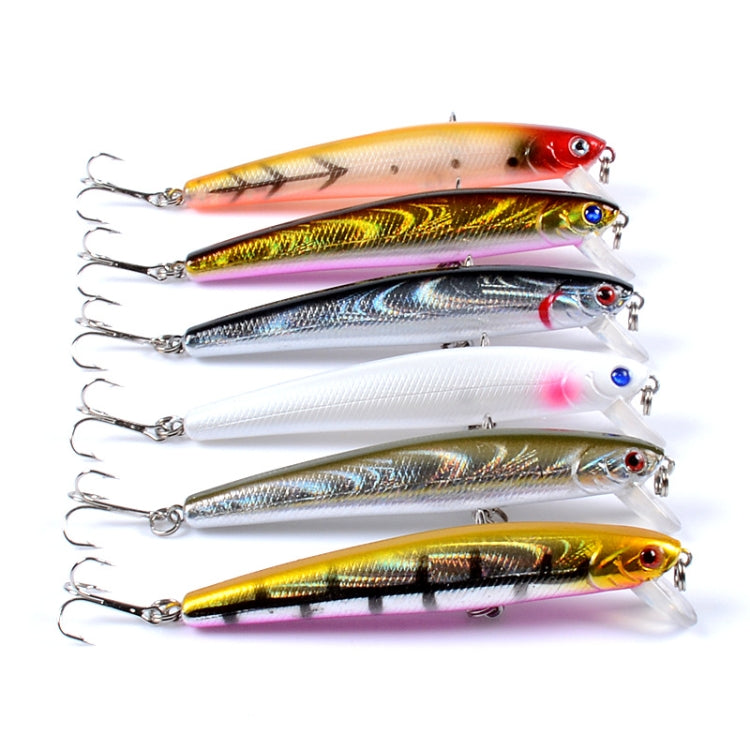 5 PCS M0205 9.6cm/9.8g Minnow Bionic Fake Bait Plastic Floating Hard Bait(4) - Fishing Lures by PMC TechLife | Online Shopping South Africa | PMC TechLife | Buy Now Pay Later Mobicred