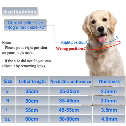 Cloth Tape Paste Detachable Training Stimulation Dog Collar, Size: L 3.5mm x 55cm(With Cap) - Collars by PMC Jewellery | Online Shopping South Africa | PMC Jewellery