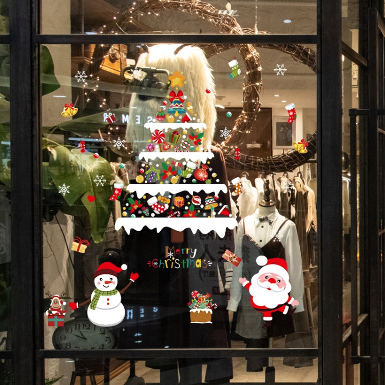 Christmas Decoration Stickers Scene Layout Window Static Stickers 60x90cm - Christmas Stickers by PMC TechLife | Online Shopping South Africa | PMC TechLife | Buy Now Pay Later Mobicred
