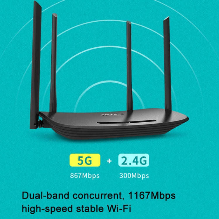 TP-LINK  TL-WDR5620  AC1200 5G/2.4G Dual-Band Gigabit Wireless Router,CN Plug With 1m Network Cable - Wireless Routers by TP-LINK | Online Shopping South Africa | PMC Jewellery | Buy Now Pay Later Mobicred