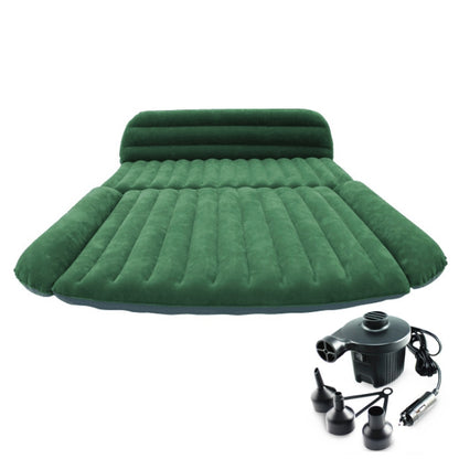 ZQ-418 SUV Rear Trunk Inflatable Bed Cushion Travel Universal Air Bed(Dark Green) - Seat Accessories by PMC Jewellery | Online Shopping South Africa | PMC Jewellery | Buy Now Pay Later Mobicred