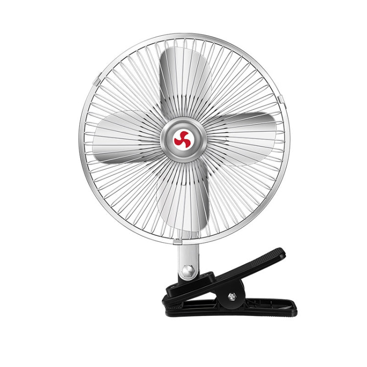 Car Powerful Fixing Clip Cooling High Wind Power Electric Fan, Specification: 8 inch Metal 12V - Heating & Fans by PMC Jewellery | Online Shopping South Africa | PMC Jewellery | Buy Now Pay Later Mobicred