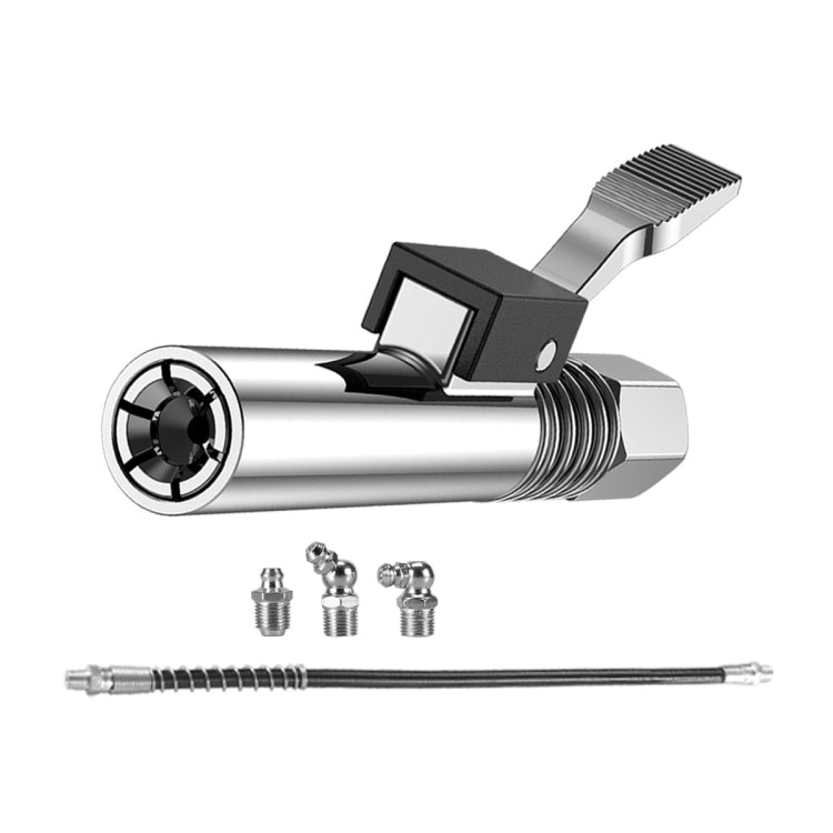 PC002 Lock Clamp Type High Pressure Grease Nozzle, Style: Butter Mouth+40cm Hose+3 Heads - Other Tools by PMC Jewellery | Online Shopping South Africa | PMC Jewellery | Buy Now Pay Later Mobicred