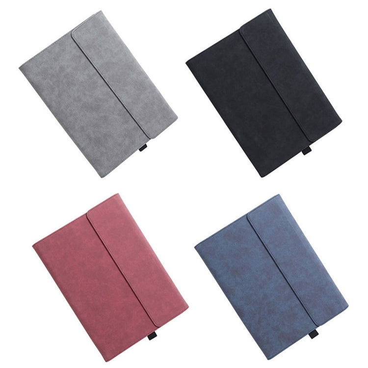 For Microsoft Surface Pro 8 Tablet Protective Case Holder(South African Sheepskin Gray Case) - Others by PMC Jewellery | Online Shopping South Africa | PMC Jewellery | Buy Now Pay Later Mobicred