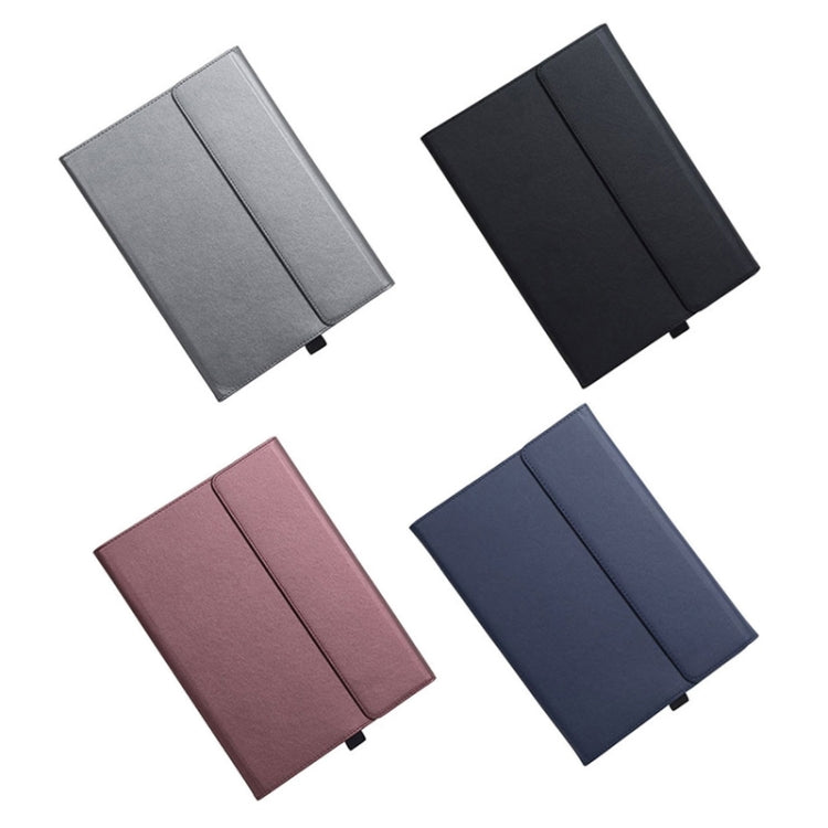 For Microsoft Surface Pro 8 Tablet Protective Case Holder(Microfiber Lambskin Texture Red Case) - Others by PMC Jewellery | Online Shopping South Africa | PMC Jewellery | Buy Now Pay Later Mobicred