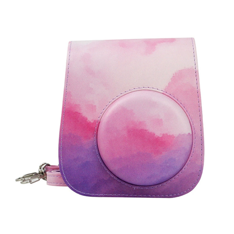 For Instax Mini11 / 9 / 8 PU Cortex Retro Camera Bag Protective Cover(Fantastic Cloud) - Leather Bag by CAIUL | Online Shopping South Africa | PMC TechLife