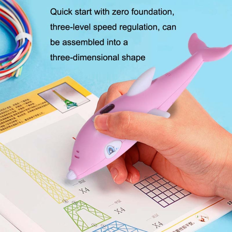 Children 3D Printing Pen Low Temperature Intelligent Screen Display Voice Drawing Pen, Style:, Color: 33 Colors (Blue) - 3D Printer by PMC Jewellery | Online Shopping South Africa | PMC Jewellery | Buy Now Pay Later Mobicred