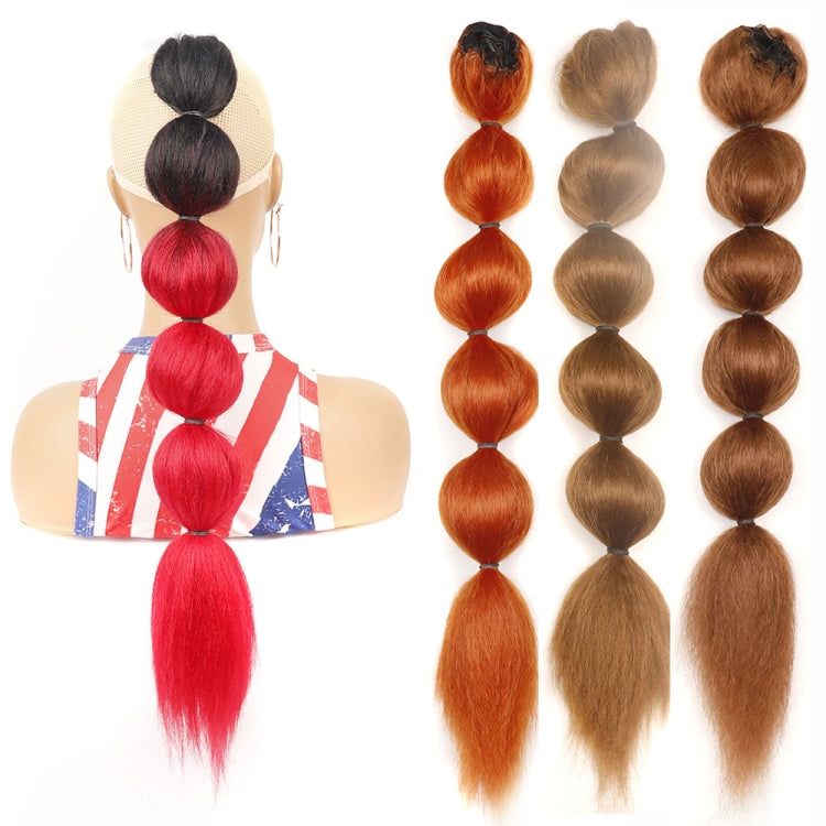 DLMW01 Bubble Shape Shaggy Wig Ponytail Drawstring Long Ponytail Wigs, Spec: 4 - free shipping - PMC TechLife - Order now!