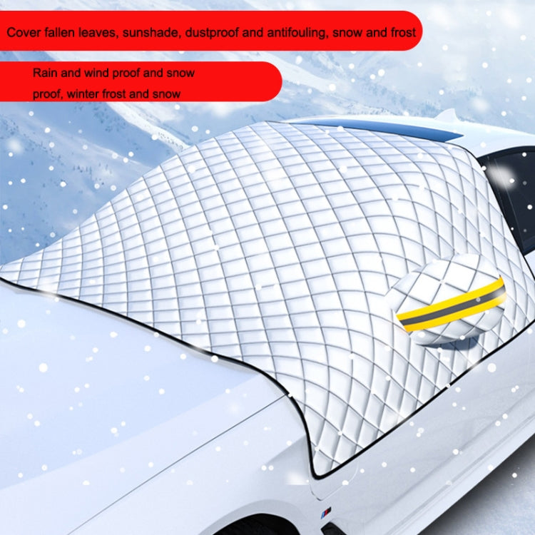 SUITU R-3945 Car Winter Front Glass Snow Shield Defrost Sunshade Thickened Car Clothing, Style: Non-magnet Quilt - Window Foils & Solar Protection by SUITU | Online Shopping South Africa | PMC Jewellery | Buy Now Pay Later Mobicred