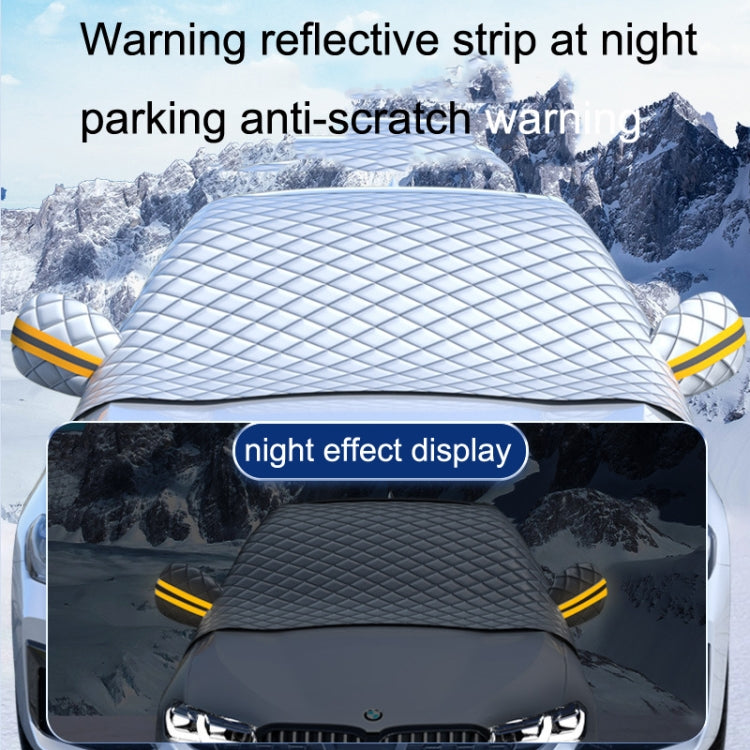 SUITU R-3945 Car Winter Front Glass Snow Shield Defrost Sunshade Thickened Car Clothing, Style: 12 Magnets Quilt - Window Foils & Solar Protection by SUITU | Online Shopping South Africa | PMC Jewellery | Buy Now Pay Later Mobicred