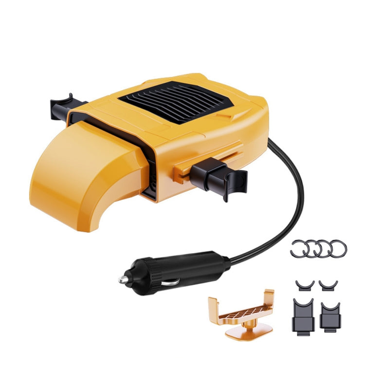 Car 12V Heater Defrost Snow Defogger, Color: Yellow Dual Use - Heating & Fans by PMC Jewellery | Online Shopping South Africa | PMC Jewellery | Buy Now Pay Later Mobicred