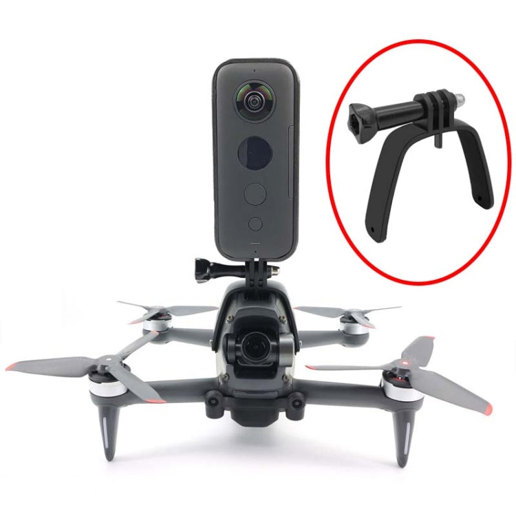 For DJI FPV Top Expansion Adapter Bracket Sports Camera Bracket - Mount & Holder by CQT | Online Shopping South Africa | PMC Jewellery | Buy Now Pay Later Mobicred