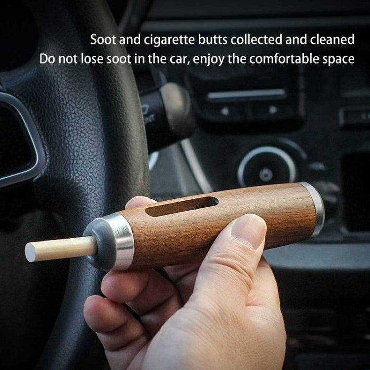 Car Smoking Multifunctional Anti-Flying Ashtray(Beechwood Dark Walnut) - Ashtrays by PMC TechLife | Online Shopping South Africa | PMC TechLife