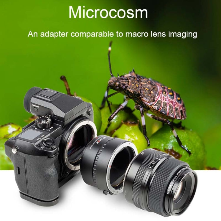 For Fujifilm 50R/50S VILTROX DG-GFX45mm Camera Medium Format Macro Adapter - free shipping - PMC TechLife - Order now!
