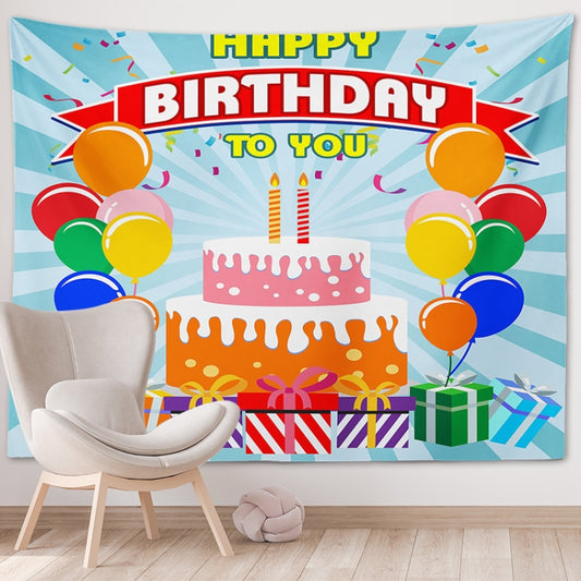 Happy Birthday Photo Backdrop Party Decoration Tapestry, Size: 150x130cm(GT56-10) - Cartoon by PMC Jewellery | Online Shopping South Africa | PMC Jewellery | Buy Now Pay Later Mobicred