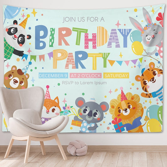 Happy Birthday Photo Backdrop Party Decoration Tapestry, Size: 200x150cm(GT56-8) - Cartoon by PMC Jewellery | Online Shopping South Africa | PMC Jewellery | Buy Now Pay Later Mobicred