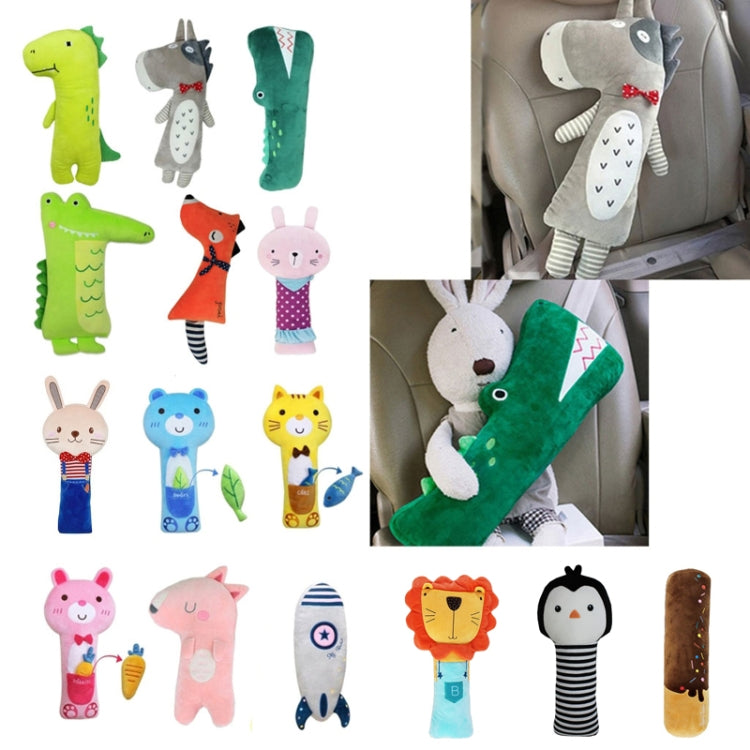 50cm Children Car Belt Cartoon Shoulder Protector Pillow(Base Stick) - Seat Belts & Padding by PMC Jewellery | Online Shopping South Africa | PMC Jewellery | Buy Now Pay Later Mobicred