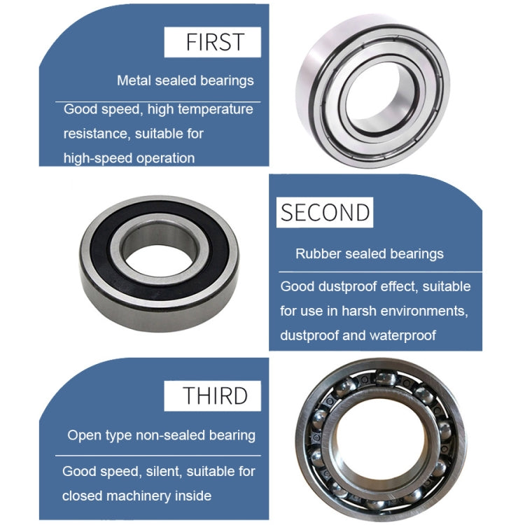 20pcs 5x10x4mm Miniature Silent Bearings For High-Speed Gear Machinery And Equipment(MR105ZZ) - Bearing by PMC Jewellery | Online Shopping South Africa | PMC Jewellery