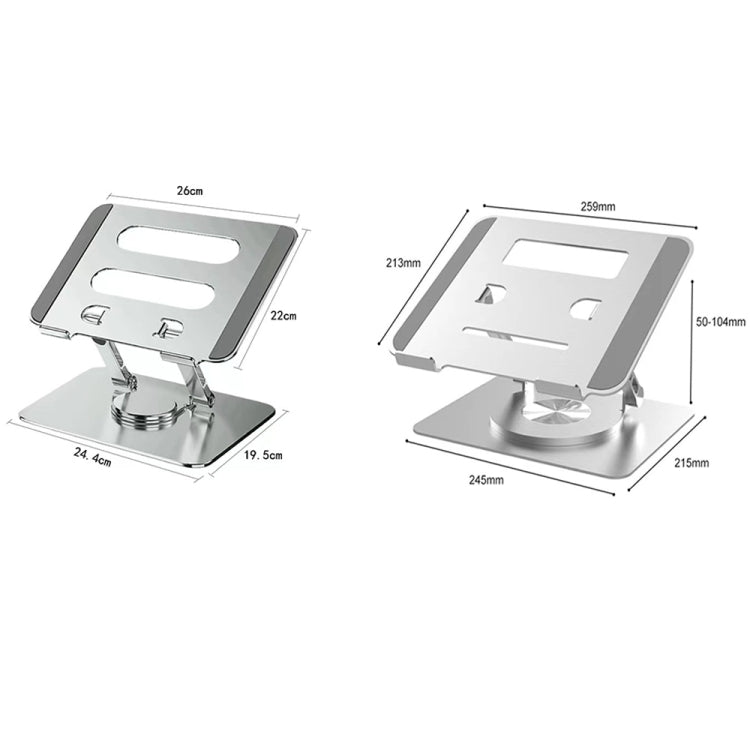 Multifunctional Desktop Foldable Rotating Laptop Cooling Bracket, Spec: SP-88 (Silver) - Laptop Stand by PMC Jewellery | Online Shopping South Africa | PMC Jewellery | Buy Now Pay Later Mobicred